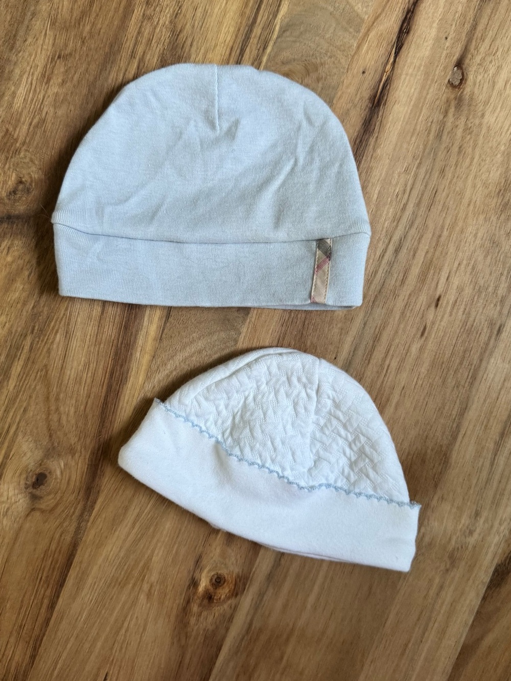 Baby Cotton Beanie Hat Set - Burberry and Nella